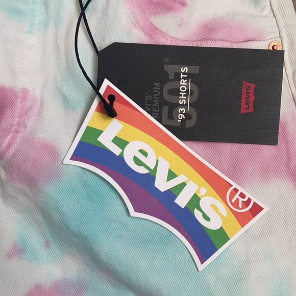 Levi's Pride 501 '93 Cut-Off 7 in. Shorts - Picture 5 of 9